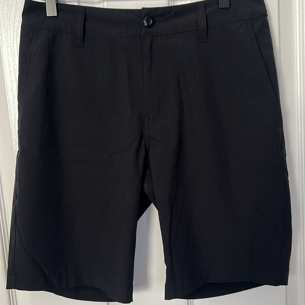 RSQ Men's Black Hybrid Shorts